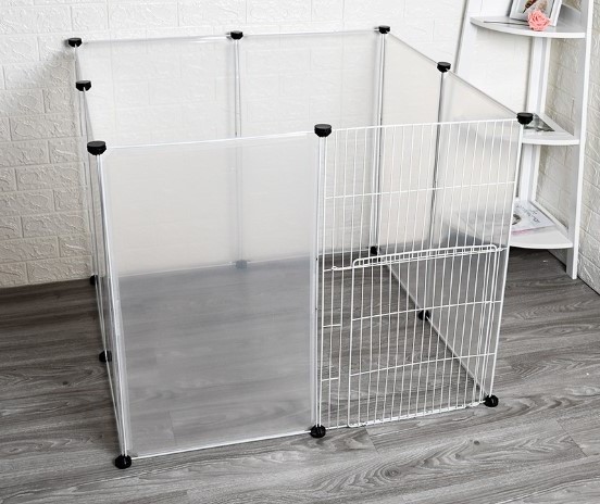 Transparent pet fence pet fence enclosure pet fence plastic