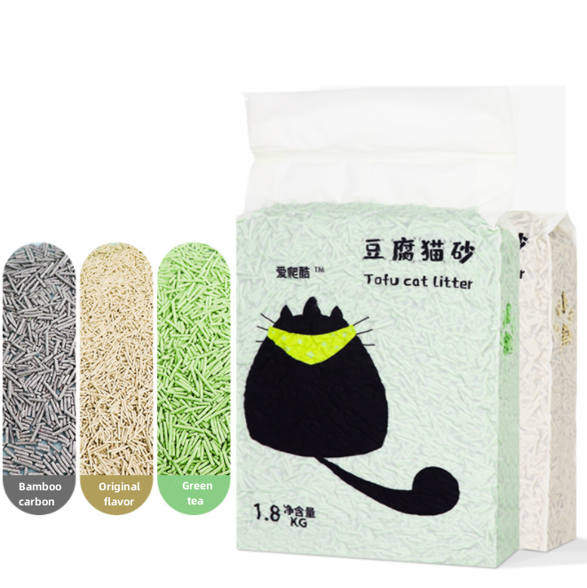 Wholesale Tofu Cat Litter Cat Supplies Deodorant 3 Flavor Activated Carbon Cat Litter