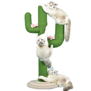 2023 Hot Selling Cat Scratcher Cactus Sisla Cat Scratching Post Cat Toy