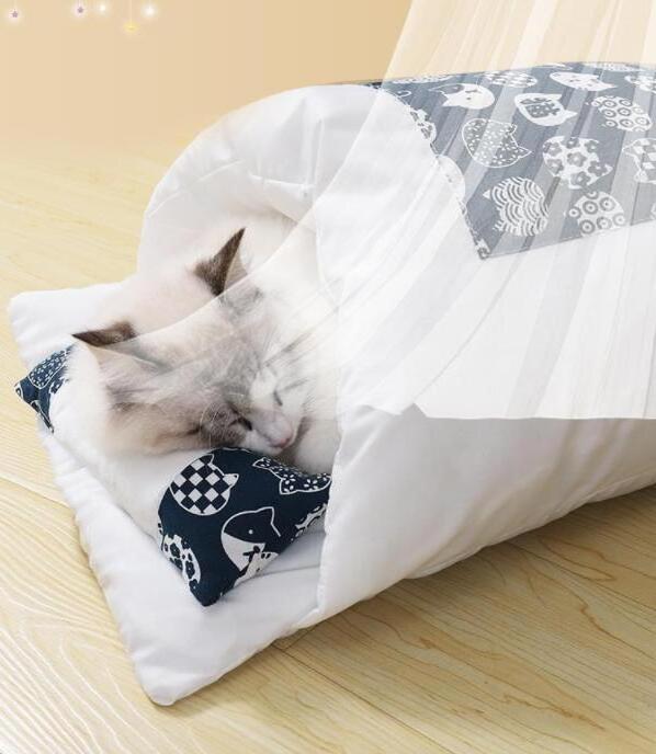 New Arrival Cat Sleeping Bag Pet Warm Winter Bed Small Dog Bed