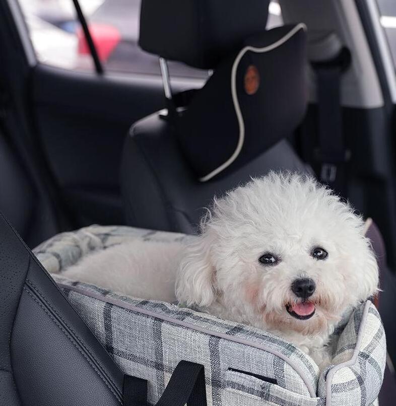 Pet car bed seat all seasons dog car bag pet car carrier pet supplies