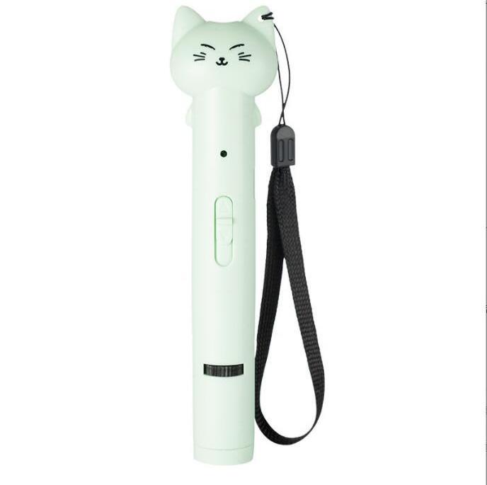 Hot selling cat laser pointer USB charging cat stick toy artifact cat toy