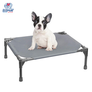 Waterproof Pet Bed Metal Frame Elevated dog bed Mesh Camping raised Portable Pet Bed