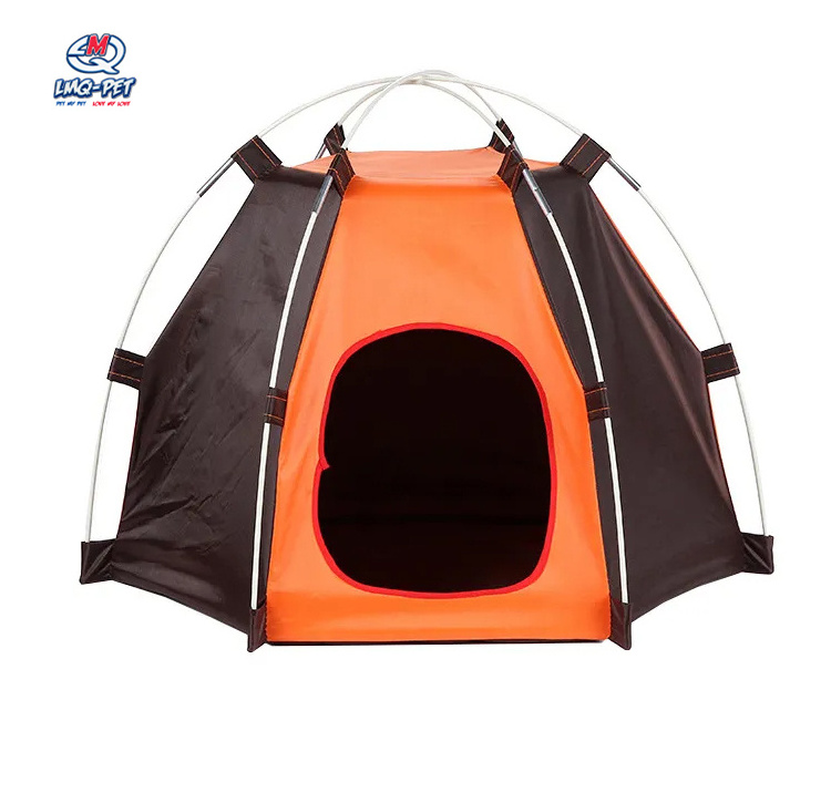 Outdoor pet tent collapsible sunscreen portable pet car dog tent bed Dog Pet Beds For Camping Elevated Dog Bed