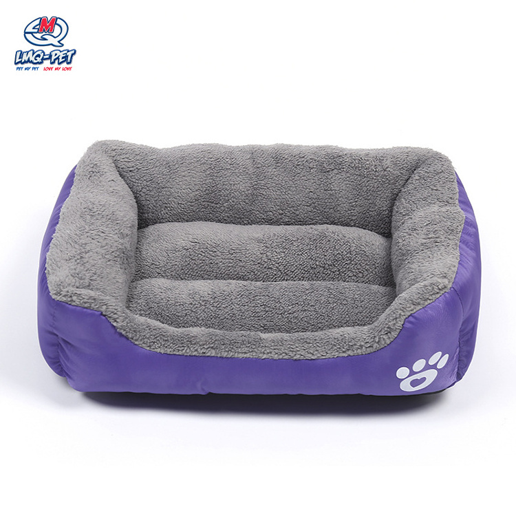 Removable And Washable Waterproof Pet Bed Dog Breathable Dog Sofa Bed Dog Nest Large Rectangle Pet Beds