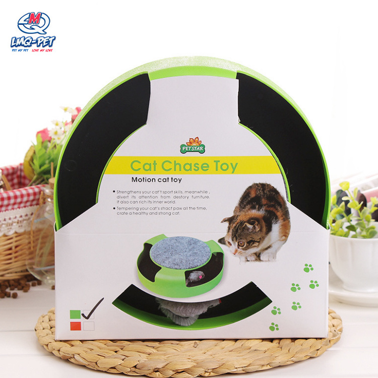 Catch the mouse Interactive cat toy Mouse Crazy Training Funny Toy For Cat Playing Toy with Cute Mice