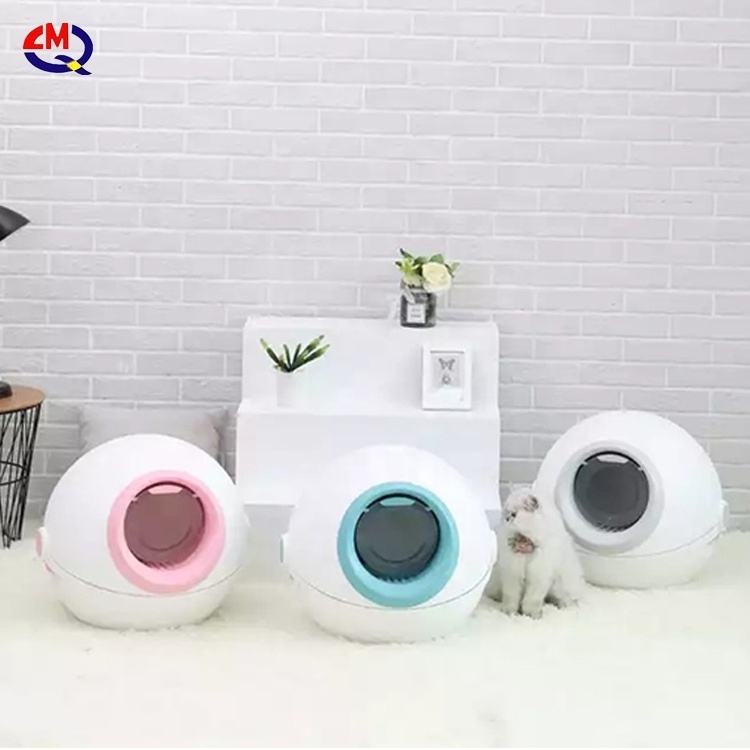 Pet Supplies Cleaning Products Plastic Closed Large Cat Toilet Cat Litter Mat  Litter Box