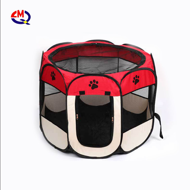 Dog Tent Houses Foldable Indoor Puppy Cats Pet Cage Portable Pet Playpen Foldable Dog Tent