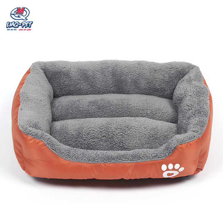 Removable And Washable Waterproof Pet Bed Dog Breathable Dog Sofa Bed Dog Nest Large Rectangle Pet Beds