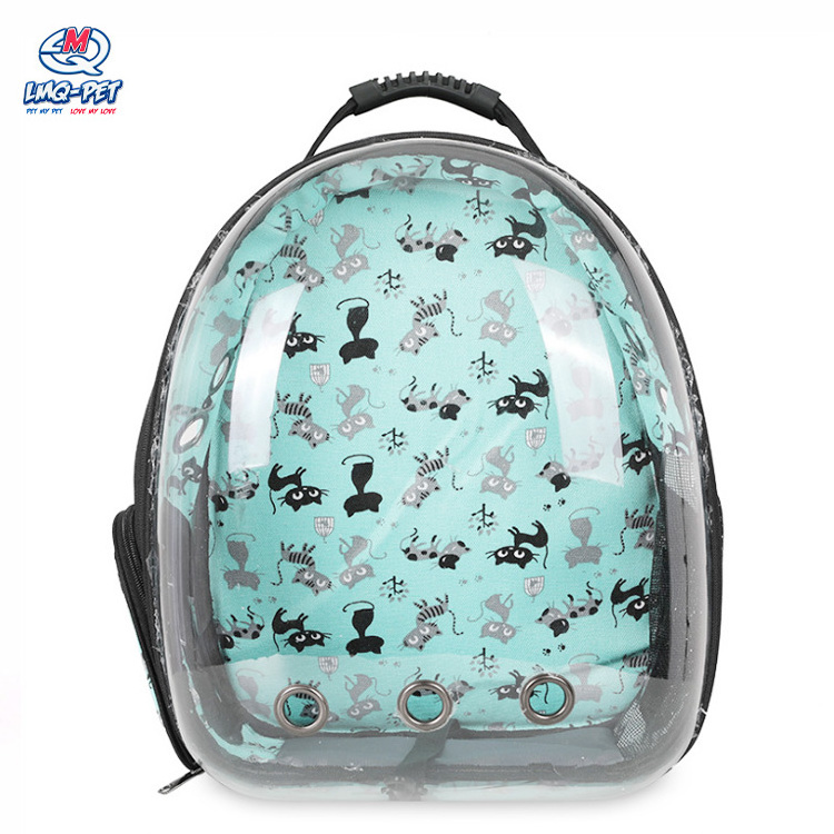 Cheap transport safety space capsule shaped pet carrier bag Cat Carrier Backpack With Vent Space Capsule Pet Carrier Cool Summer