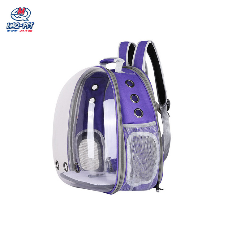 Custom Logo Breathable Outdoor Expandable Pet Carrier Folding Dog Cat Carrier Backpack Expandable Pet Carrier Bag Backpack