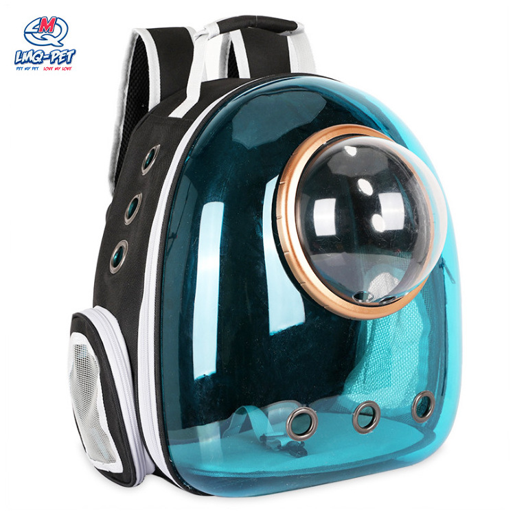 Wholesale Cute Transparent Bubble Capsule Travel Pet Carrier Bag Dog Cat Capsule Backpack For Cat Pet