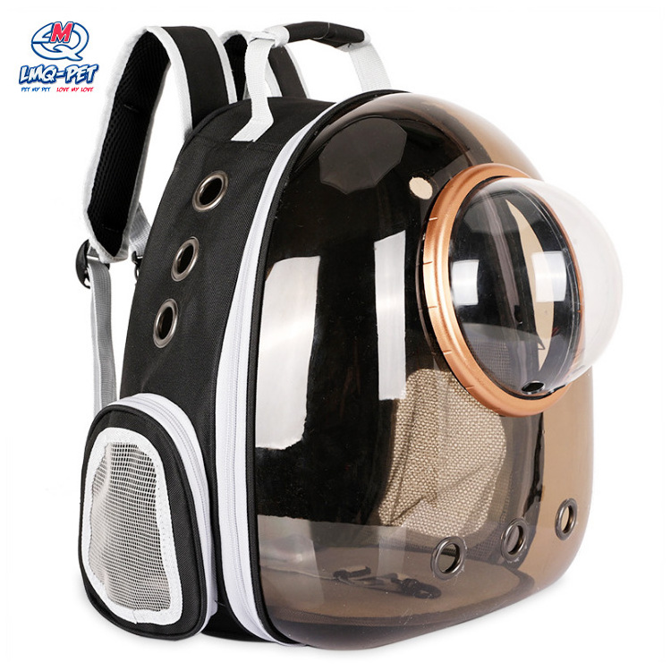 Wholesale Cute Transparent Bubble Capsule Travel Pet Carrier Bag Dog Cat Capsule Backpack For Cat Pet