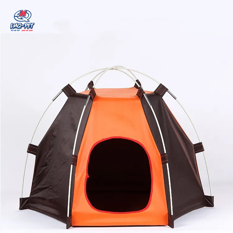 Outdoor pet tent collapsible sunscreen portable pet car dog tent bed Dog Pet Beds For Camping Elevated Dog Bed