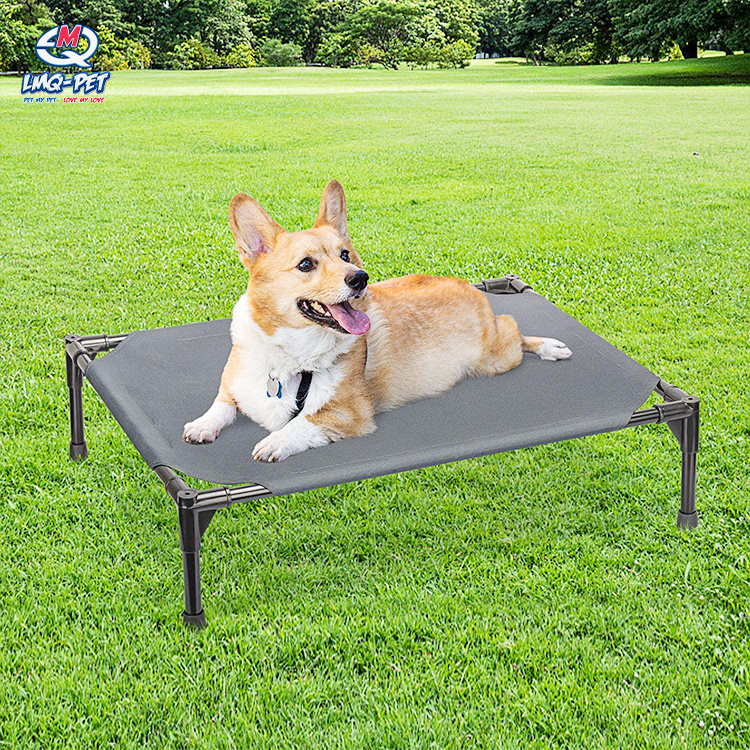 Waterproof Pet Bed Metal Frame Elevated dog bed Mesh Camping raised Portable Pet Bed