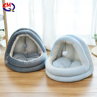 factory manufacturer portable warm pet house home shape pet beds movable cat house