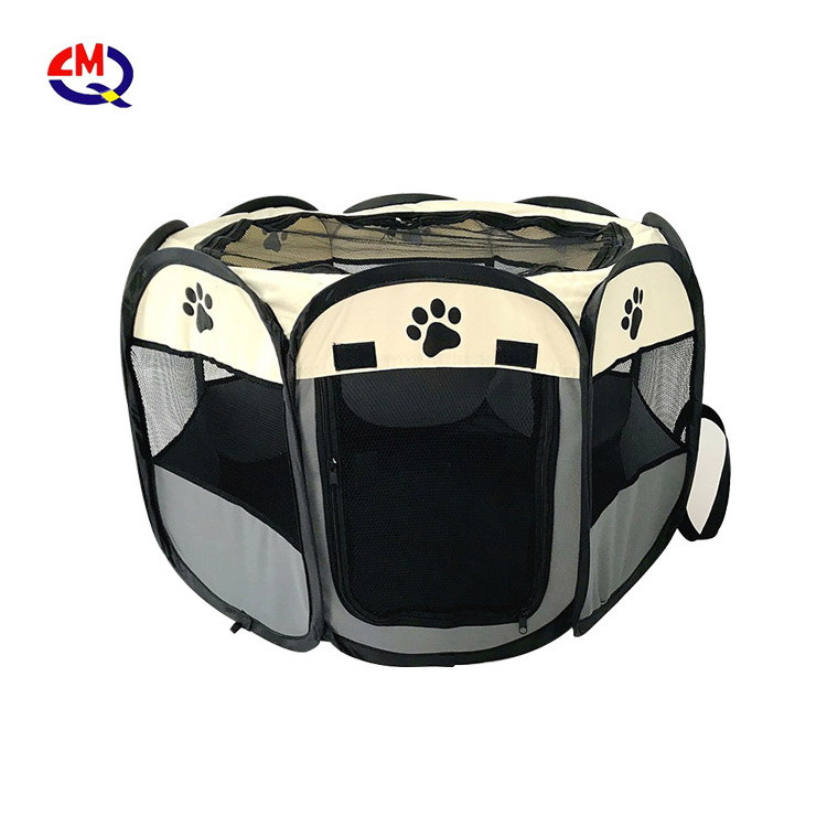 Dog Tent Houses Foldable Indoor Puppy Cats Pet Cage Portable Pet Playpen Foldable Dog Tent