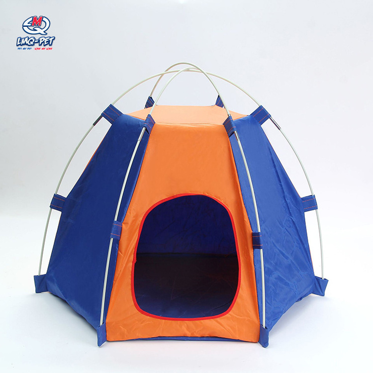 Outdoor pet tent collapsible sunscreen portable pet car dog tent bed Dog Pet Beds For Camping Elevated Dog Bed