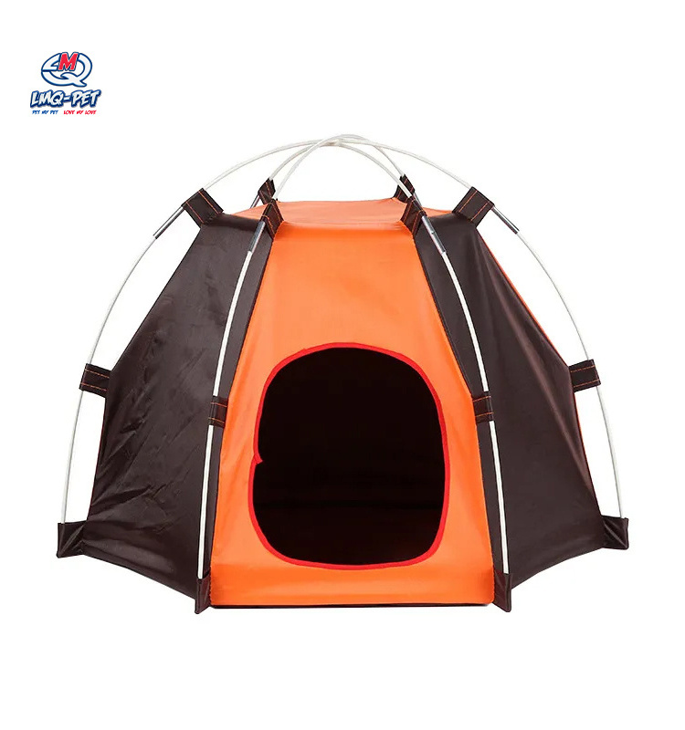 Outdoor pet tent collapsible sunscreen portable pet car dog tent bed Dog Pet Beds For Camping Elevated Dog Bed