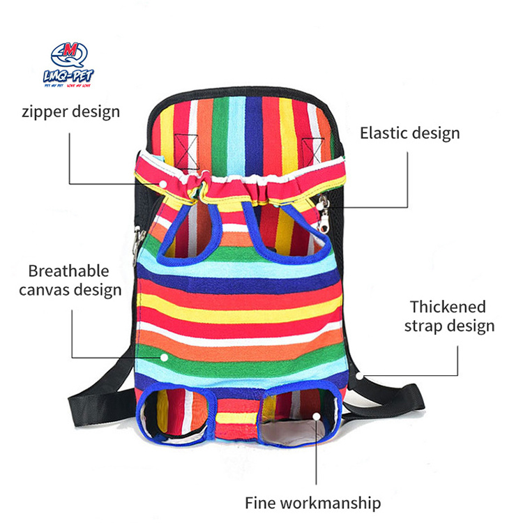 Breathable Travel Outgoing Walking Pet Shoulder Carrier Chest Bag Backpack Dog Bags pet carrier pet chest carrier bag