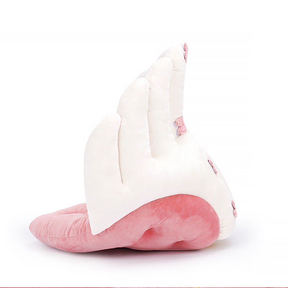 Manji Factory Custom Wholesale Latest Design Luxury Angel Wings Heart Shape Cozy Cute Human Pet Beds