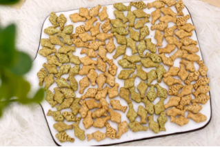 OEM wholesale Fish Shape Pet food Cat Biscuit Snacks