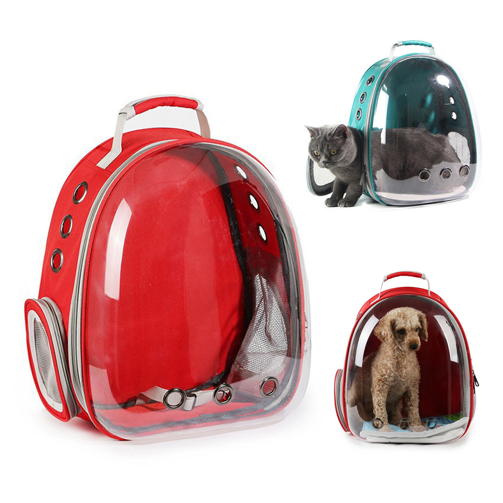 Home Pet Carrier Bags Breathable Pet Carriers Small Dog Cat Backpack Travel Space Capsule Cage Pet Transport Bag