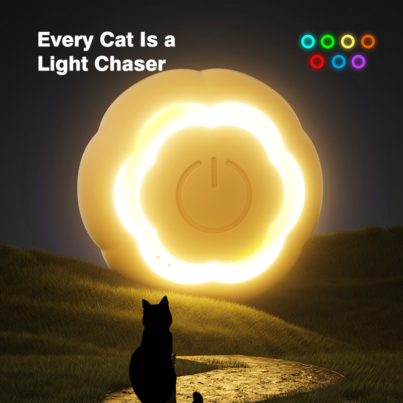 Light Up Cat Balls Play Rolling Interactive Scratching Pet Toy Manufacturer Durable Luxury Automatic Electric Smart Cat Ball