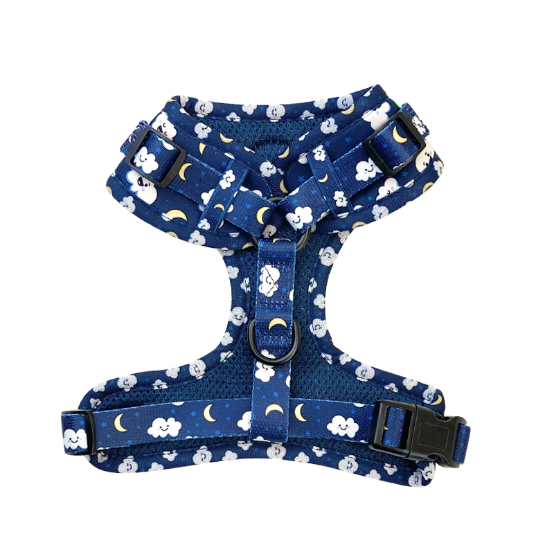 2023 Sublimation Custom Design dog harness no pull innovative mesh soft nylon padded printed logo pet cat harness supply