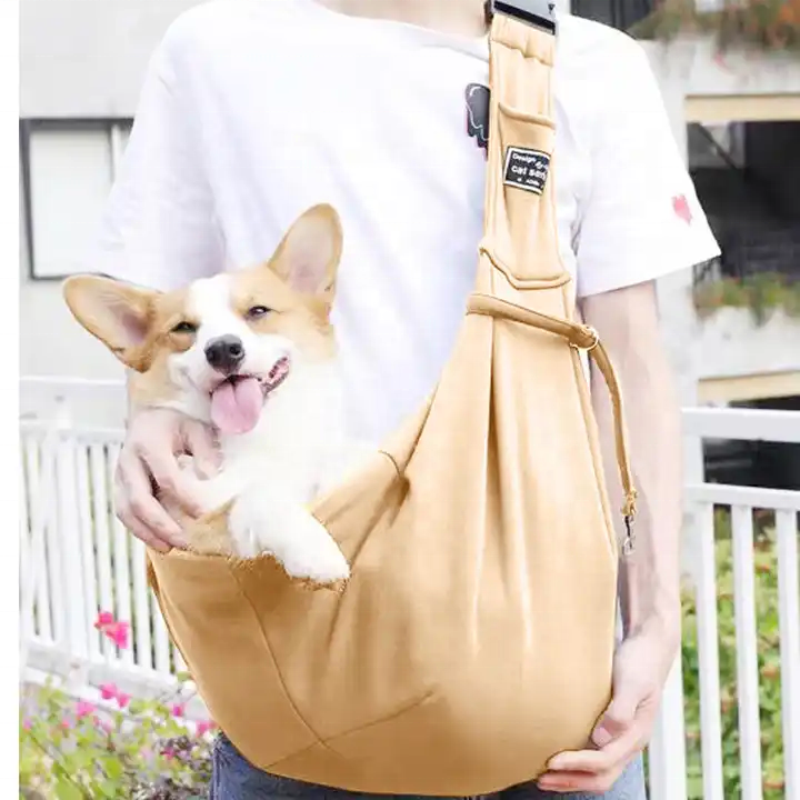 New Product Customized Multi Color  Innovative Pet Dog Cat Sling Carrier Bag Pet Sling Tote