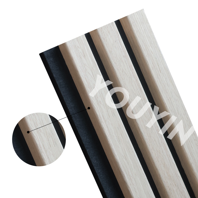 3 Sided Veneer Akupanel Acoustic Wood Slat Wall Panel Ceiling and Wall Panels Sound Proof Wall Panels