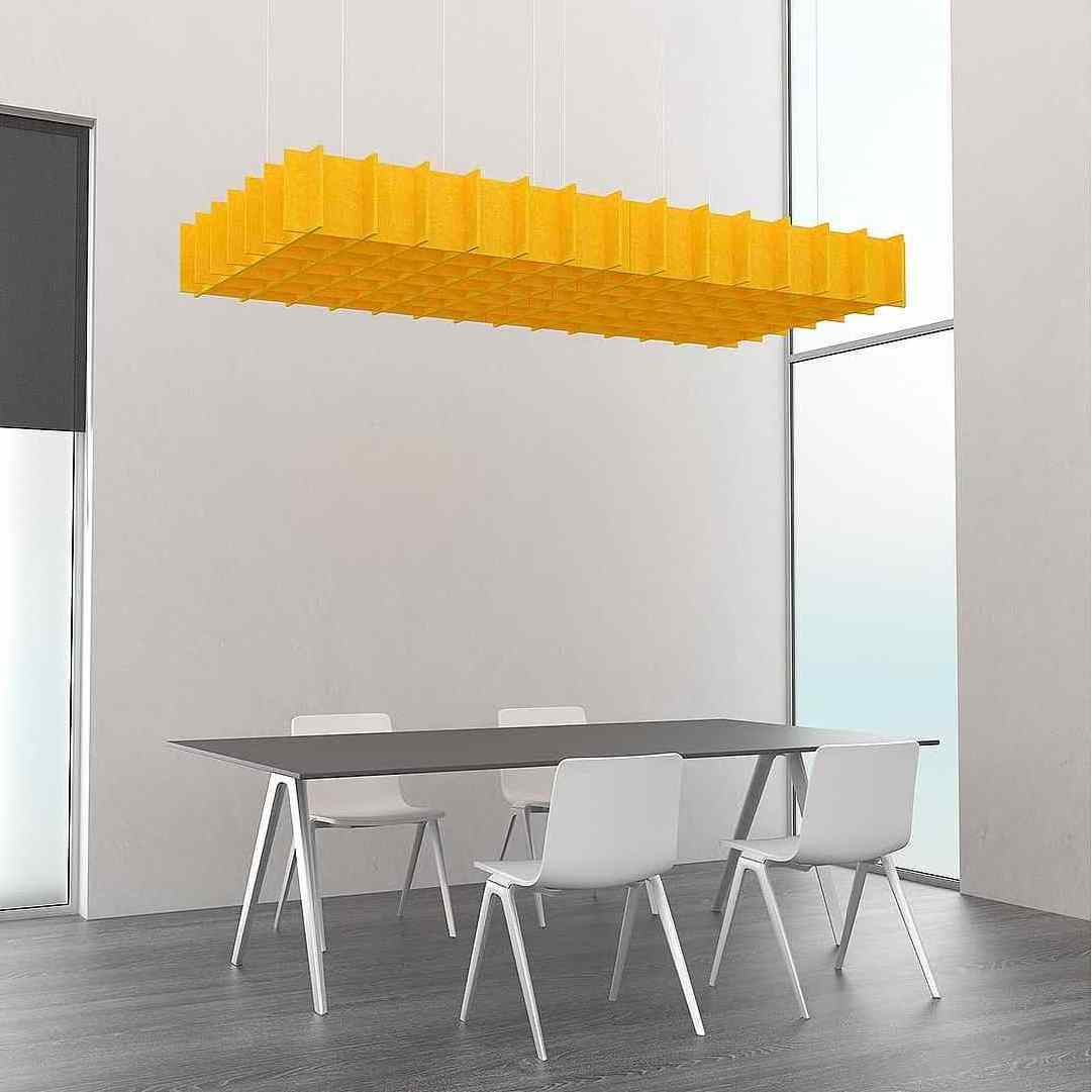 Acoustic Ceiling System 12mm Polyester Fiber Acoustic Panels Baffle Tile Wall Panels Ceiling Acoustic Felt