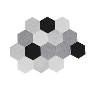 Echo Reduce Self Adhesive Hexagonal Acoustic Panels 9mm Thickness Used At Home