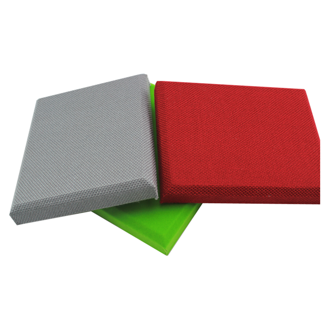 Factory Supply Noise Absorption Absorbing Panels Fabric Wrapped Wall Panels Acoustic Fabric Panel For Cinema