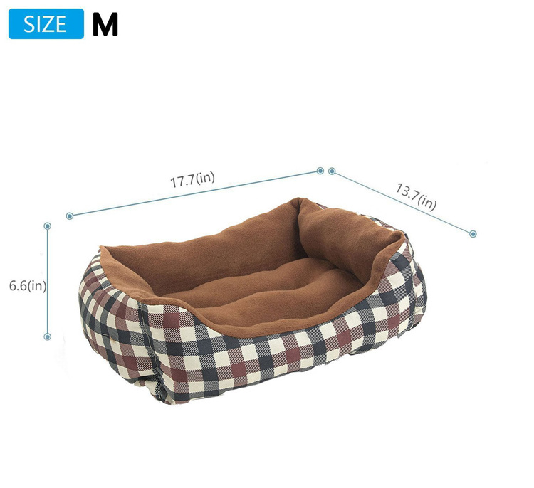 Pet bed for cats and small medium dog puppy soft nest sleeping bag house cushion mat pad