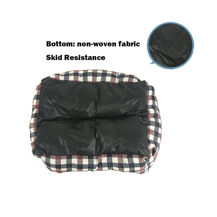 Pet bed for cats and small medium dog puppy soft nest sleeping bag house cushion mat pad