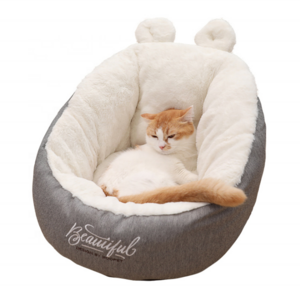 Hellomoon Brand Cute Warm Comfortable Winter Pet House Soft Modern Cat Bed