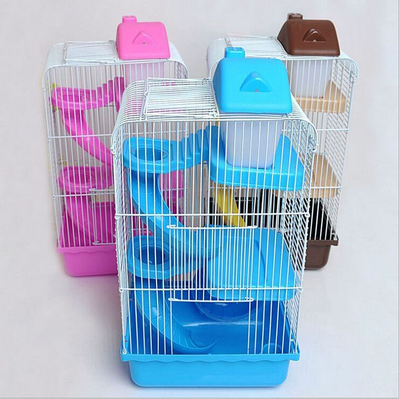 Hamster Villa Hamster Supplies Double Layer Custom Pet Cage Large Cage for Hamsters