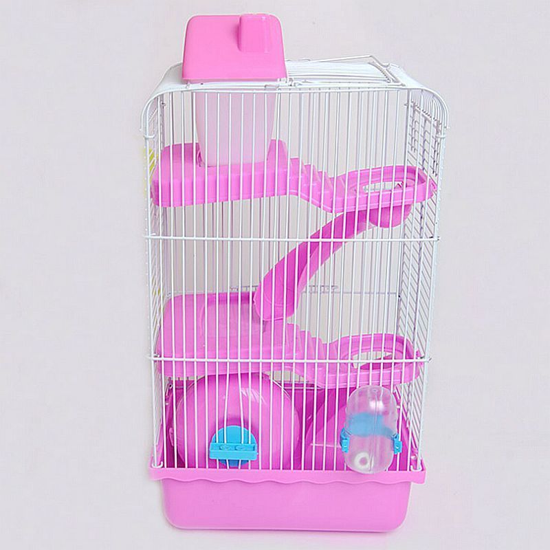 Hamster Villa Hamster Supplies Double Layer Custom Pet Cage Large Cage for Hamsters