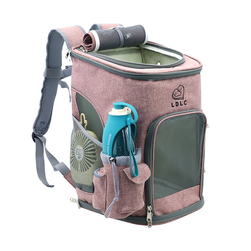 Luxury Expandable Soft Pet Products Pet Backpack Dog Carrier