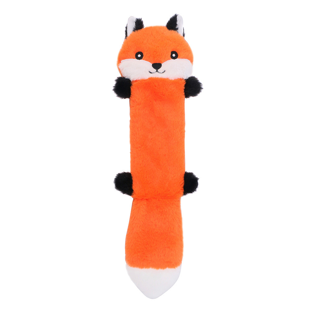 Factory high quality squeaky funny wholesale plush interactive dog squeaky toy