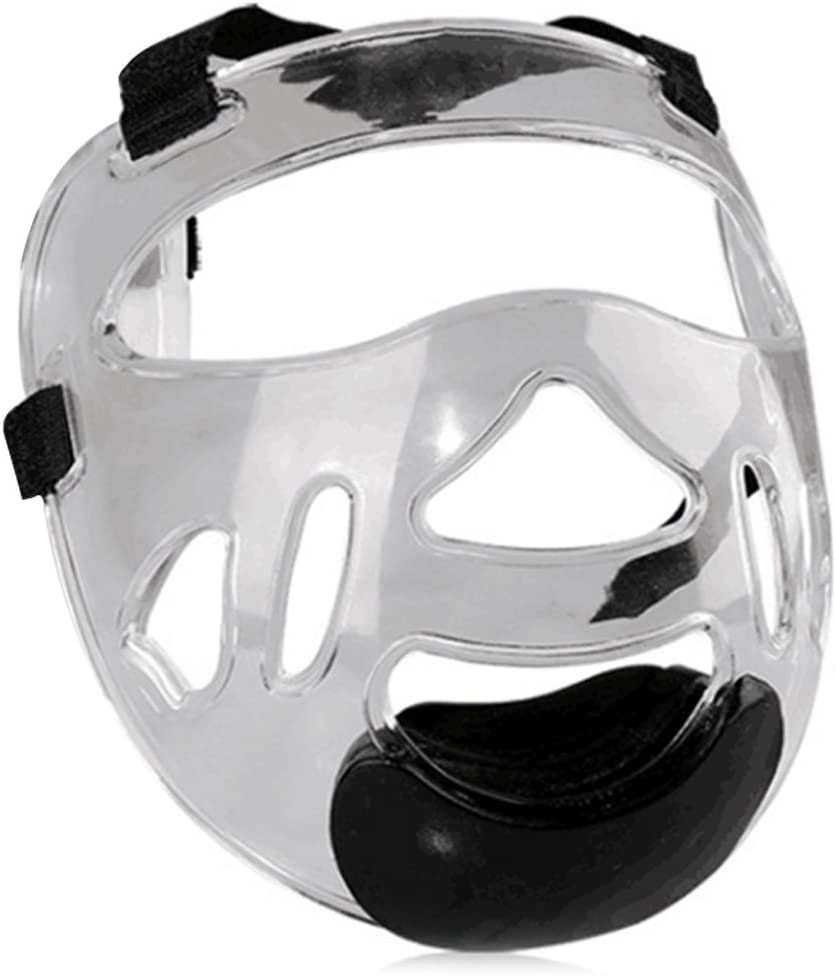 Clear Face Guard, Head Guard Portable Detachable Taekwondo Protective Helmet for Sports