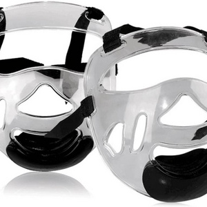 Clear Face Guard, Head Guard Portable Detachable Taekwondo Protective Helmet for Sports