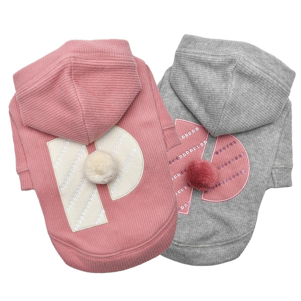 Cat hoodie pets soft warm comfortable pom-pom wholesale custom lovely cat pouch xxs tiny dog clothes