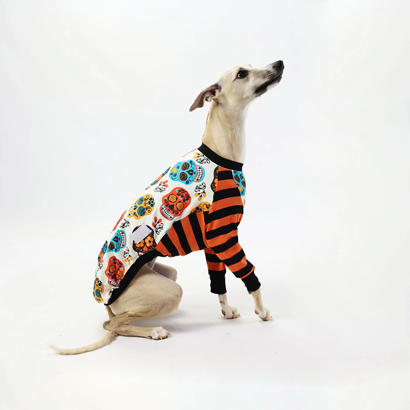 Dog party clothes ghostface cool pet wear pullover xxxl dog sweatshirt for halloween