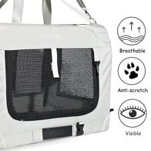 Petseek Extra Large Vehicle-mounted Cat Dog Bag Soft animal Cages Carriers For Small Medium Dog