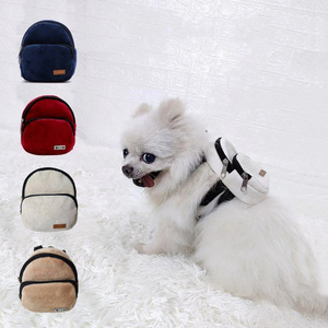 Hot Selling Excellent Quality Low Price Canvas Back pack Dog Backpack Pocket Harness Saddle Puppy Bag