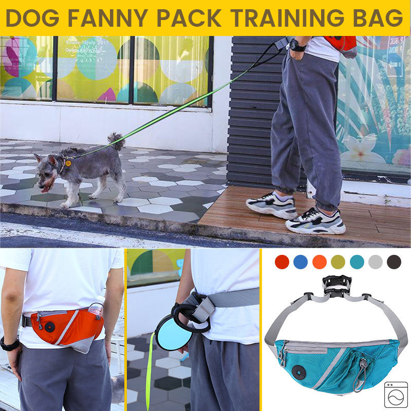 OEM ODM Pet Treat Waist Belt for Hiking Running Dog Walking Training Dog Fanny Pack Treat Pouch