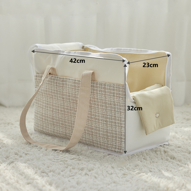 OEM LOGO Soft-Sided Airline Approved Portable Dog Carrier Bag Pet Travel Tote Bag Dog pet Carrier bag