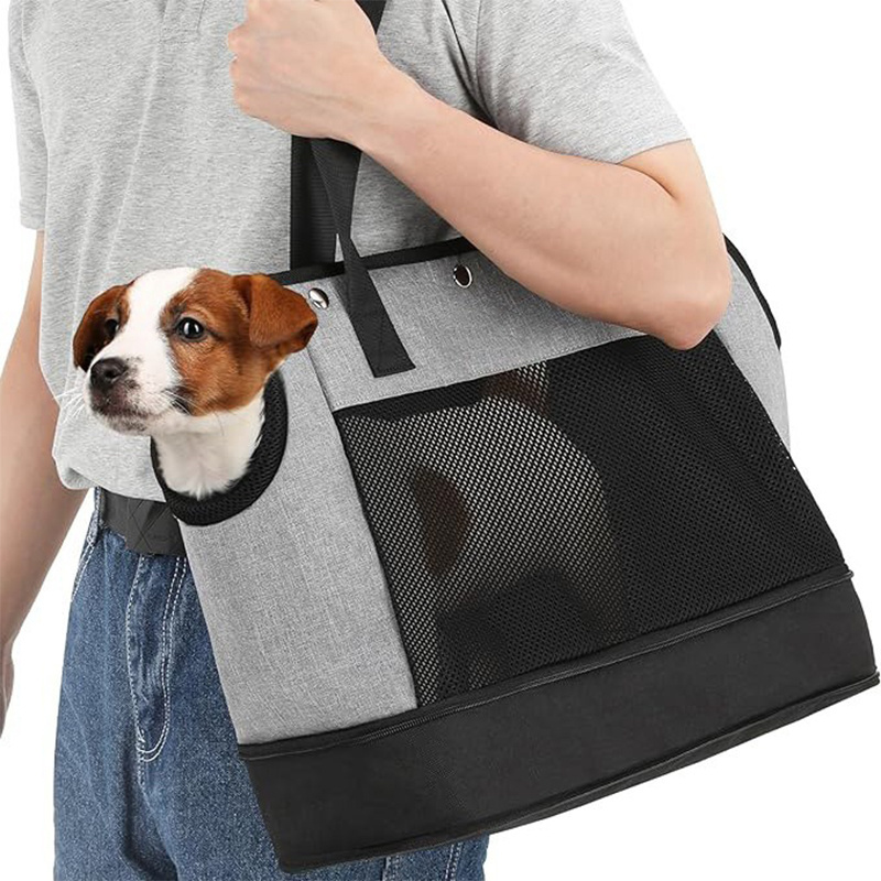 OEM breathable summer use Airline Approved Pet Carrier Dog Purse Carrier Cat Soft-Sided Carriers Travel Pet Bag